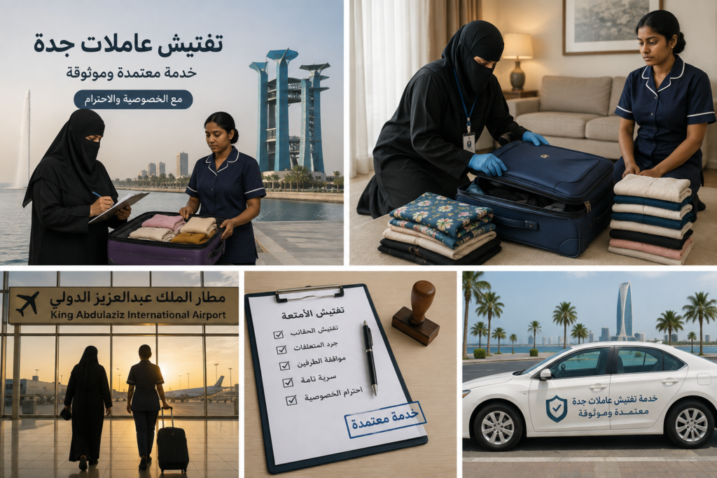 تفتيش عاملات جدة